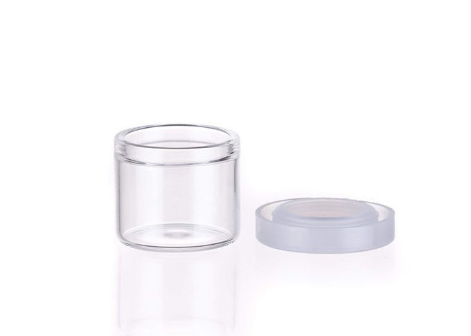 βάζα γυαλιού 5ml 6ml 9ml, πλαστικό βάζο κτυπημάτων εμπορευματοκιβωτίων συμπύκνωσης γυαλιού καπακιών